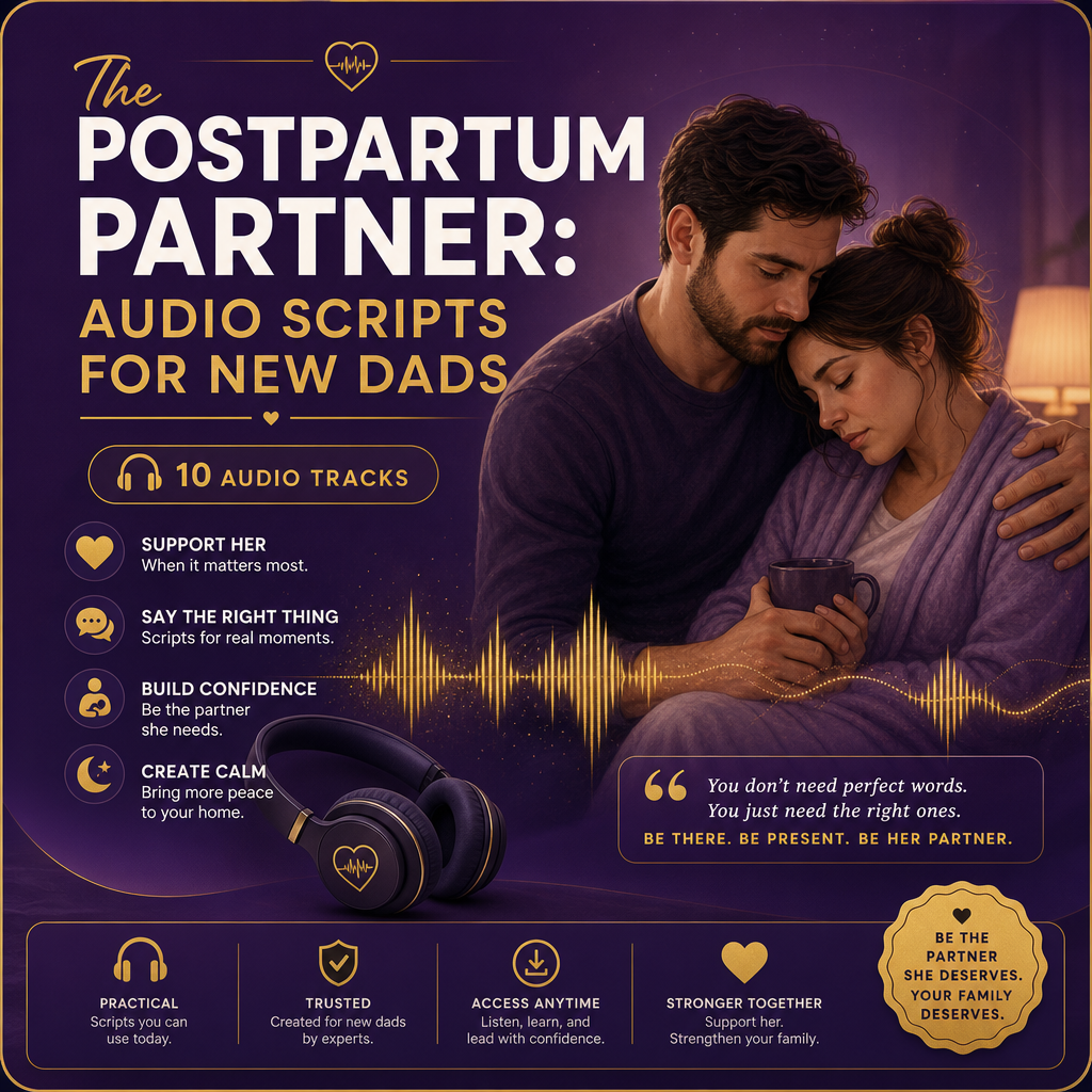 The Postpartum Partner — Audio Scripts for New Dads product cover